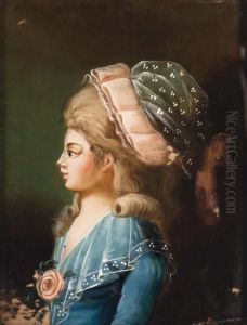 Portrait De Jeune Fille Au Chapeau