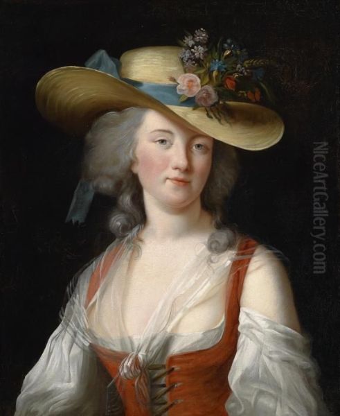 Portrait Ofanne Catherine Le Preudhomme De Chatenoy - view 1