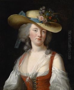 Portrait Ofanne Catherine Le Preudhomme De Chatenoy