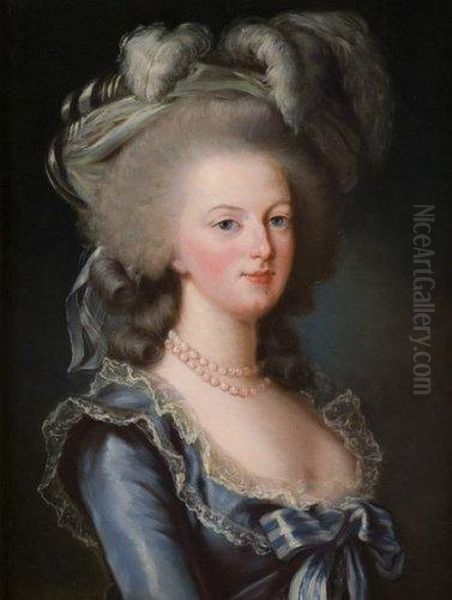 Portrait De Lareine Marie-antoinette - view 1