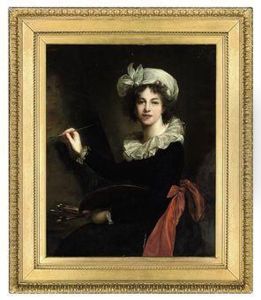 Self-portrait Of The Artist by Elisabeth Vigee-Lebrun