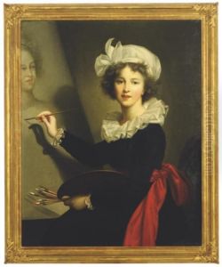Self-portrait Of The Artist by Elisabeth Vigee-Lebrun
