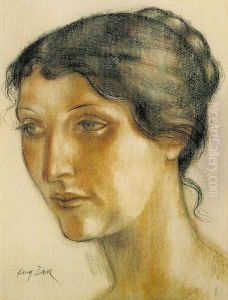 Portrait of the Artist's Wife by Eugene Zak