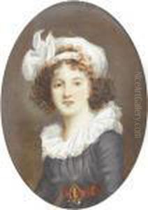Portrait De Mme Vigee-lebrun by Elisabeth Vigee-Lebrun