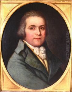 Oval Portrait Of A Gentleman
