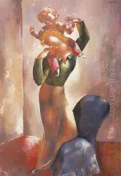 Woman with Child - view 1