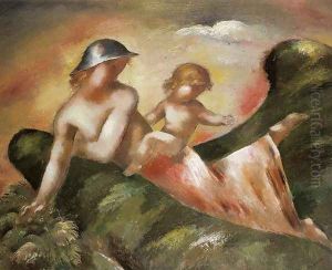 Mother with Child by Eugene Zak