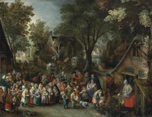 The Whitsun Bride by David Vinckboons I