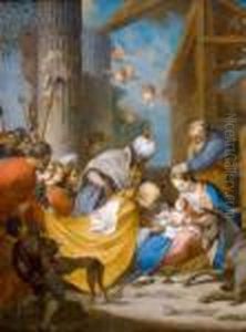 L'adoration Des Mages by Nicolas Vleughels