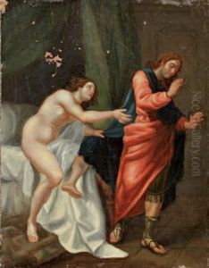 Joseph Et La Femme De Putiphar by Nicolas Vleughels