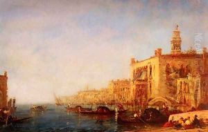 Venise, Le Grand Canal (Venice, the Grand Canal) by Felix Ziem