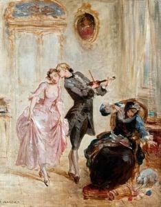 Muzikaal Intermezzo by Andre Charles Voillemot