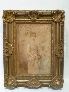 Allegorie Du Printemps by Andre Charles Voillemot
