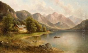 At The Mountain Lake by Raimund Volanek