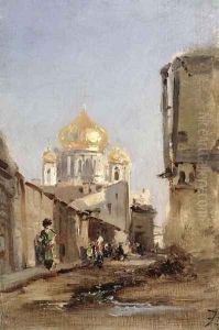 Study of Tobolsk, 1842 by Felix Ziem
