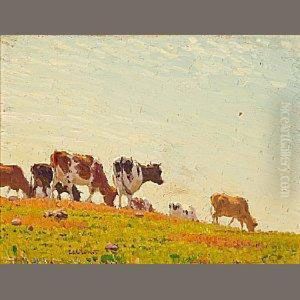 The Hill Pasture by Edward Charles Volkert