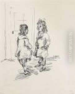 Two Girls by Christoph Voll