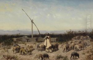 Circle Hungarian Pig Herder