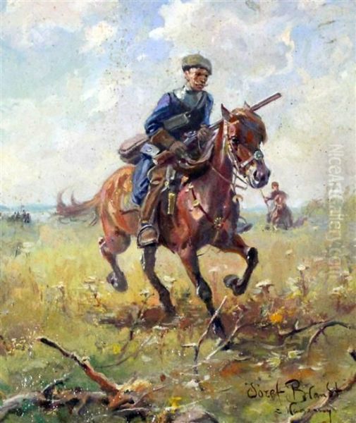 Cossack On Horseback - view 1