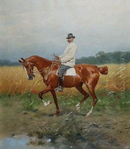 Spacer Konno - Portret Konny Zbigniewa by Jozef Von Brandt