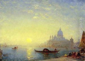 Santa Maria della Salute at Sunset