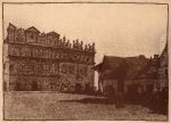 Rynek W Kazimierzu Nad Wisla 1923 - view 1