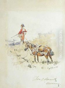 Na Czatach by Jozef Von Brandt