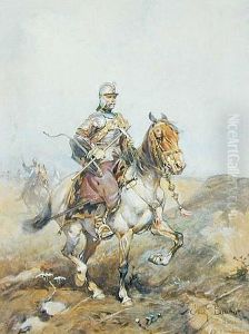 "towarzysz Pancerny", Lata 80-te Xix W. by Jozef Von Brandt
