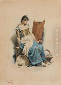 Young Women by Angelo Graf von Courten