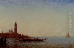 Gondole Devant St. Giorgio, Venice