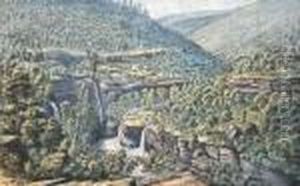Morola River Falls by Eugene von Guerard