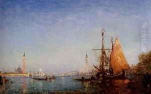 The Grand Canal, Venice III by Felix Ziem