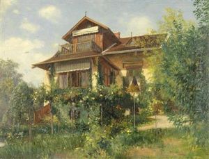 Vorstadtvilla Mit Garten