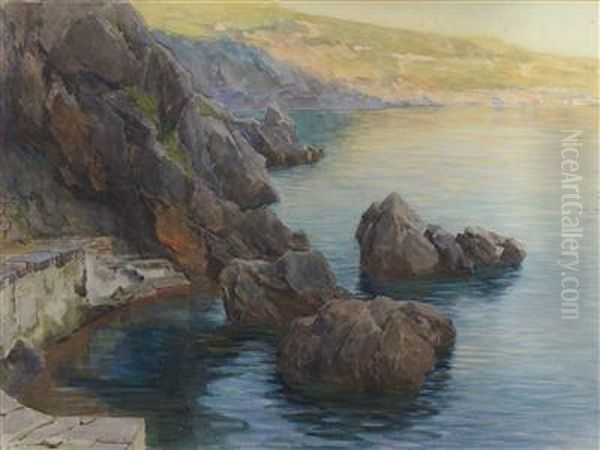 "strandpartie Bei Voloska" - view 1