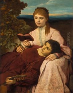 Die Mussestunde by Gabriel Cornelius Von Max