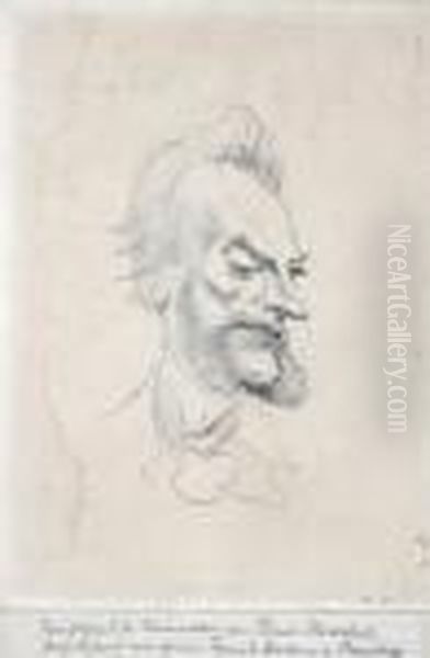 Karrikatur Des Malers Theodor Horschelt - view 1