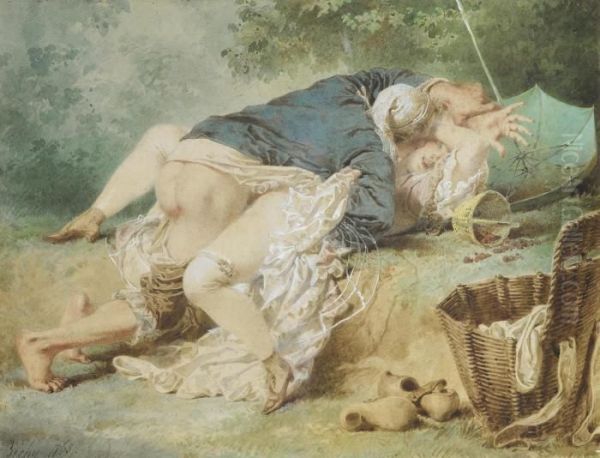 Lovers In A Park - view 1