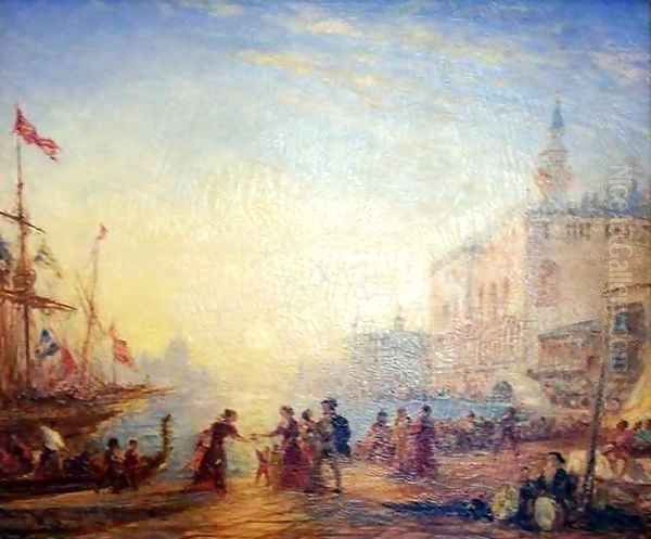 Venice Esclavons Quay - view 1