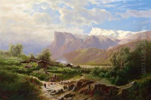 Veduta Dei Monti Gantkogel E Mendelnase