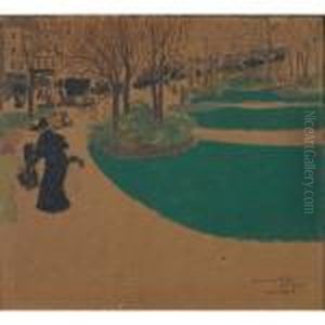 Fashionable Lady, Square Des Batignolles