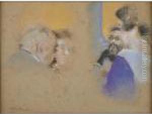 La Partie De Bridge (card Players At Les Clayes)