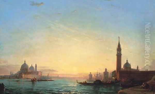 San Giorgio Maggiore et Santa Maria de la Salute - view 1