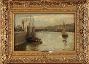 Coin De Port Anime by Maurice Wagemans