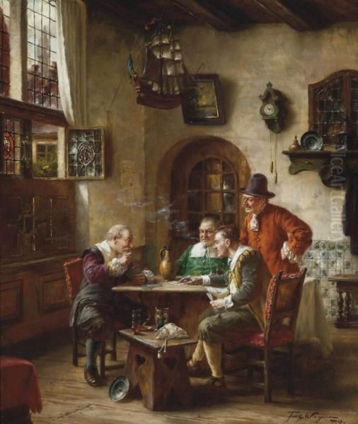 The Card Players - view 1
