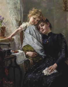 The Little Seamstress by Paul Wagner