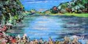 Lake Scenes by Louis Wain