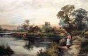 Sunset On The Avon by Ernst Walbourn