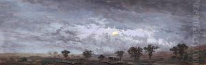 Moonlit Night by Anton Waldhauser