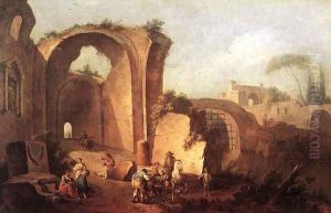 Landscape with Ruins and Archway 1730