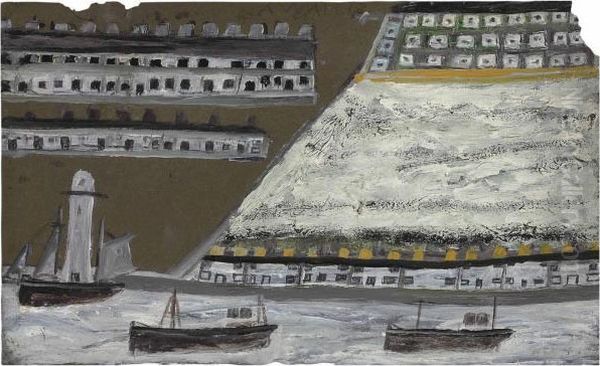 Ships And Lighthouse, Houses - view 1